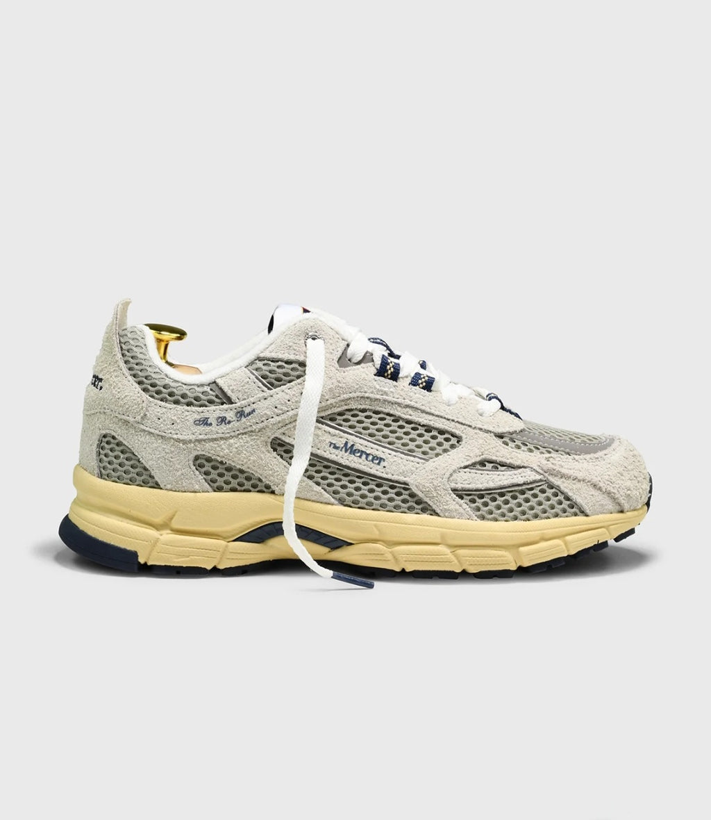 THE MERCER BRAND SNEAKERS THE RE-RUN AMERICANA COLOR OFF WHITE