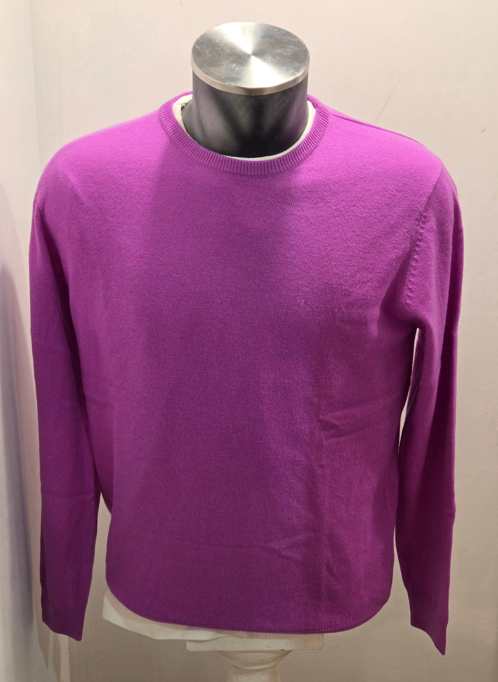 MAGLIA GIROCOLLO BRAMANTE LANA E CASHMERE