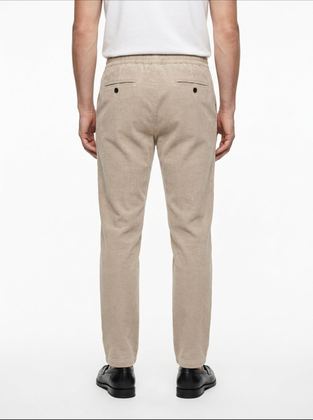 PANTALONI IN VELLUTO IN THE BOX COLOR CARAMELLO