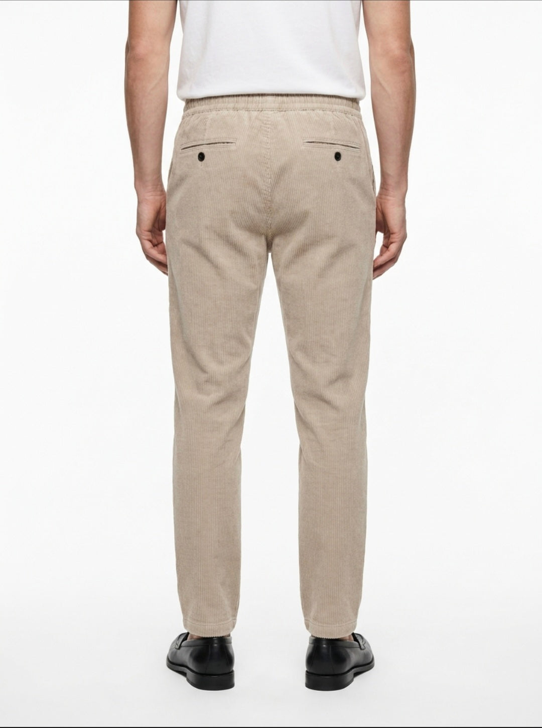 PANTALONI IN VELLUTO IN THE BOX COLOR CARAMELLO