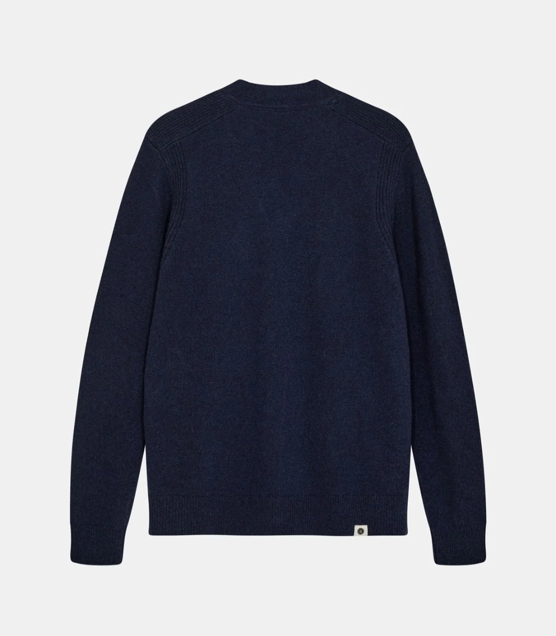 AKSVEND LAMBSWOOL CARDIGAN ANERKJENDT COLOR DARK NAVY