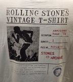 T-SHIRT IN THE BOX THE ROLLING STONES SIGNATURE COLOR BIANCO