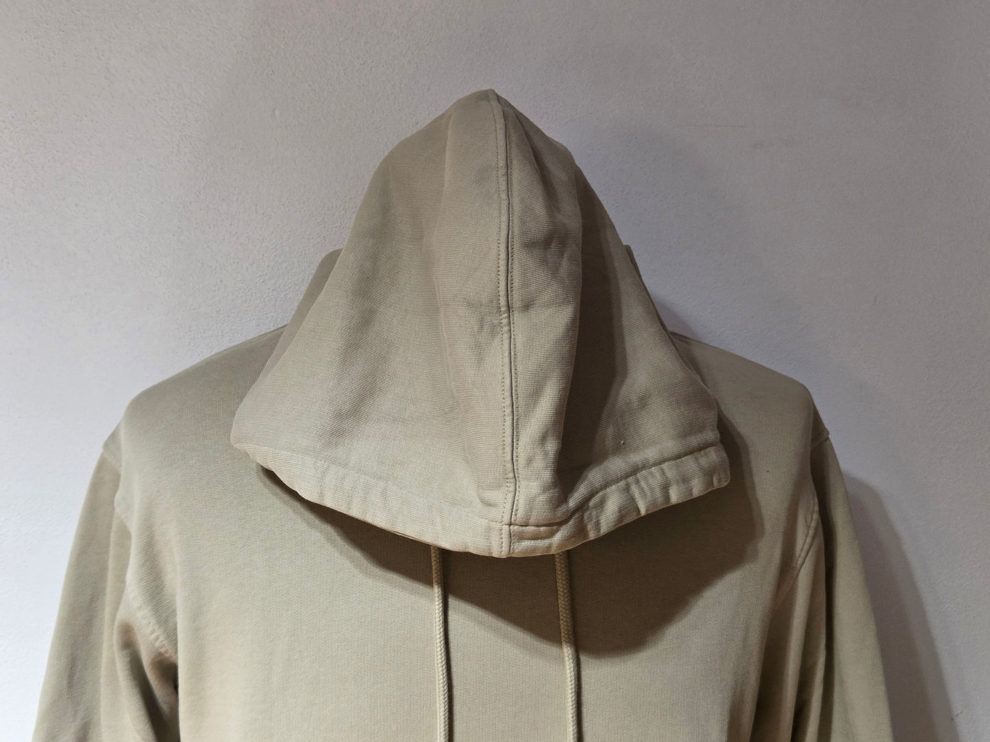 FELPA COLORFUL STANDARD Classic Organic Hood Colore Oyster Grey