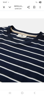 T SHIRT ANERKJENDT MODELLO AKVILLADS STRIPE SS TEE