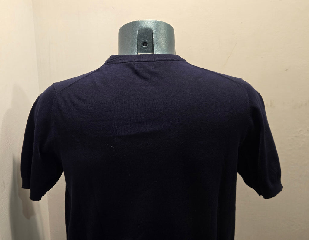 SEADOG MAGLIA FILO COTONE DAMASCO COLOR BLU
