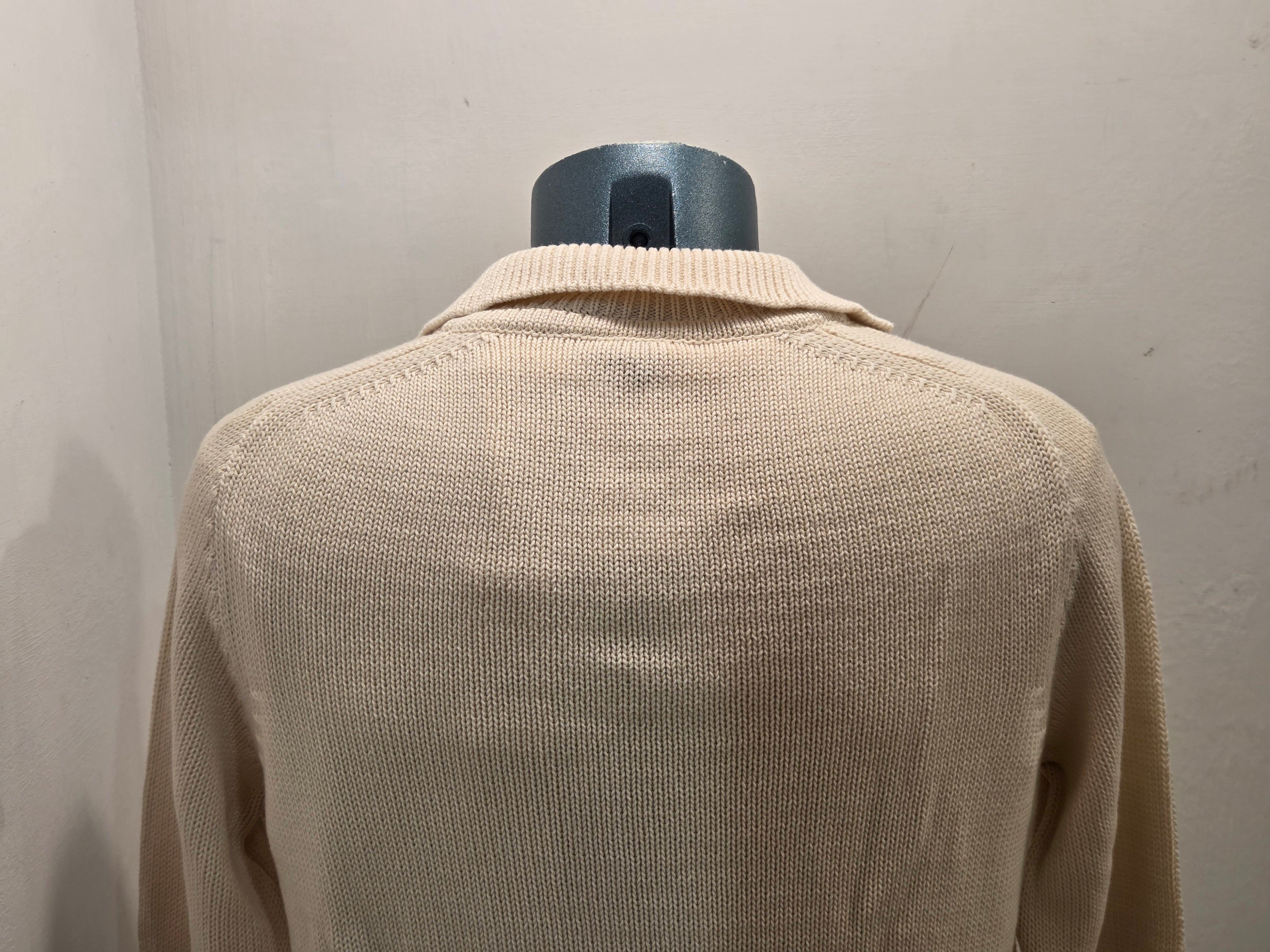 IN THE BOX MAGLIA POLO 100% COTONE COLORE PANNA 100% MADE IN ITALY