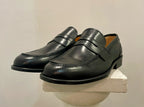 AG TREND Mocassino Collegiale Penny Vitello Colore Nero SH 68