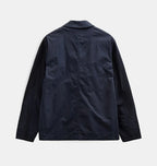 OVERSHIRT ANERKJENDT AKODIN POPLIN COLOR BLU