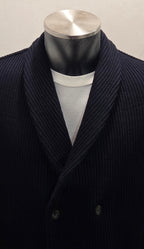 CARDIGAN DOPPIO PETTO AG TREND COLOR BLU