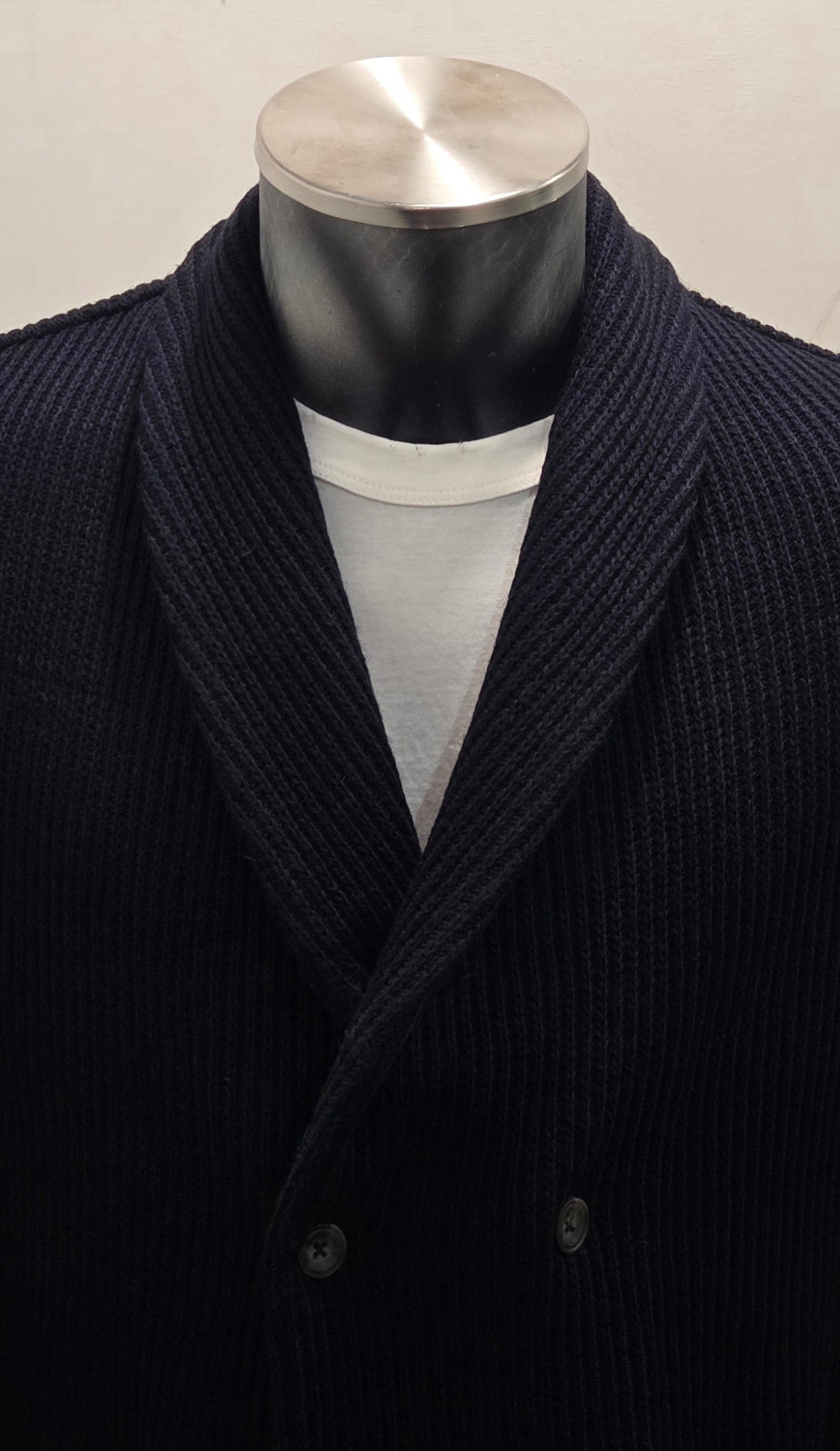 CARDIGAN DOPPIO PETTO AG TREND COLOR BLU