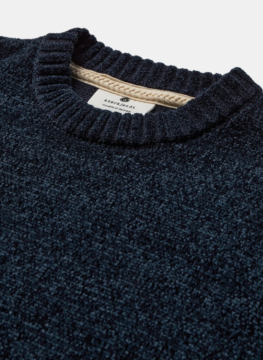 AKSUNE CHENILLE KNIT ANERKJENDT COLOR SKY CAPTAIN