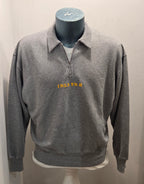 FRONT STREET 8 FELPA MEZZA ZIP SURF SHOP COLOR GRIGIO
