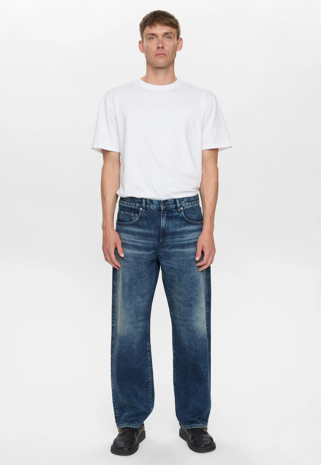 AKJONAS JEANS CIMOSATO ANERKJENDT VINTAGE BLUE