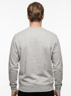 FELPA GIROCOLLO BOWERY NYC MODELLO STUDIOS COLOR GRIGIO MELANGE
