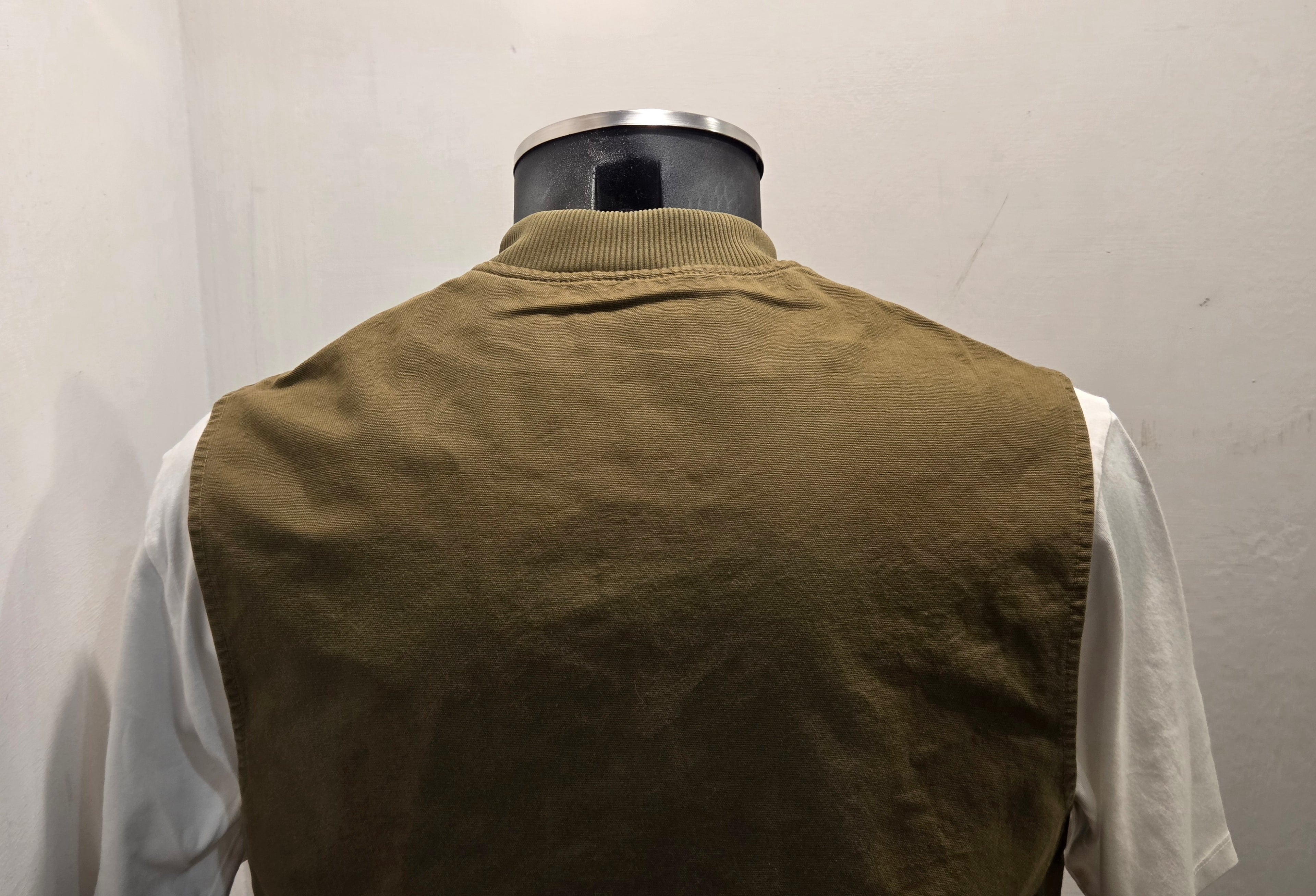 GILET SEADOG HENRY ZIP CANVAS COLOR KAKY