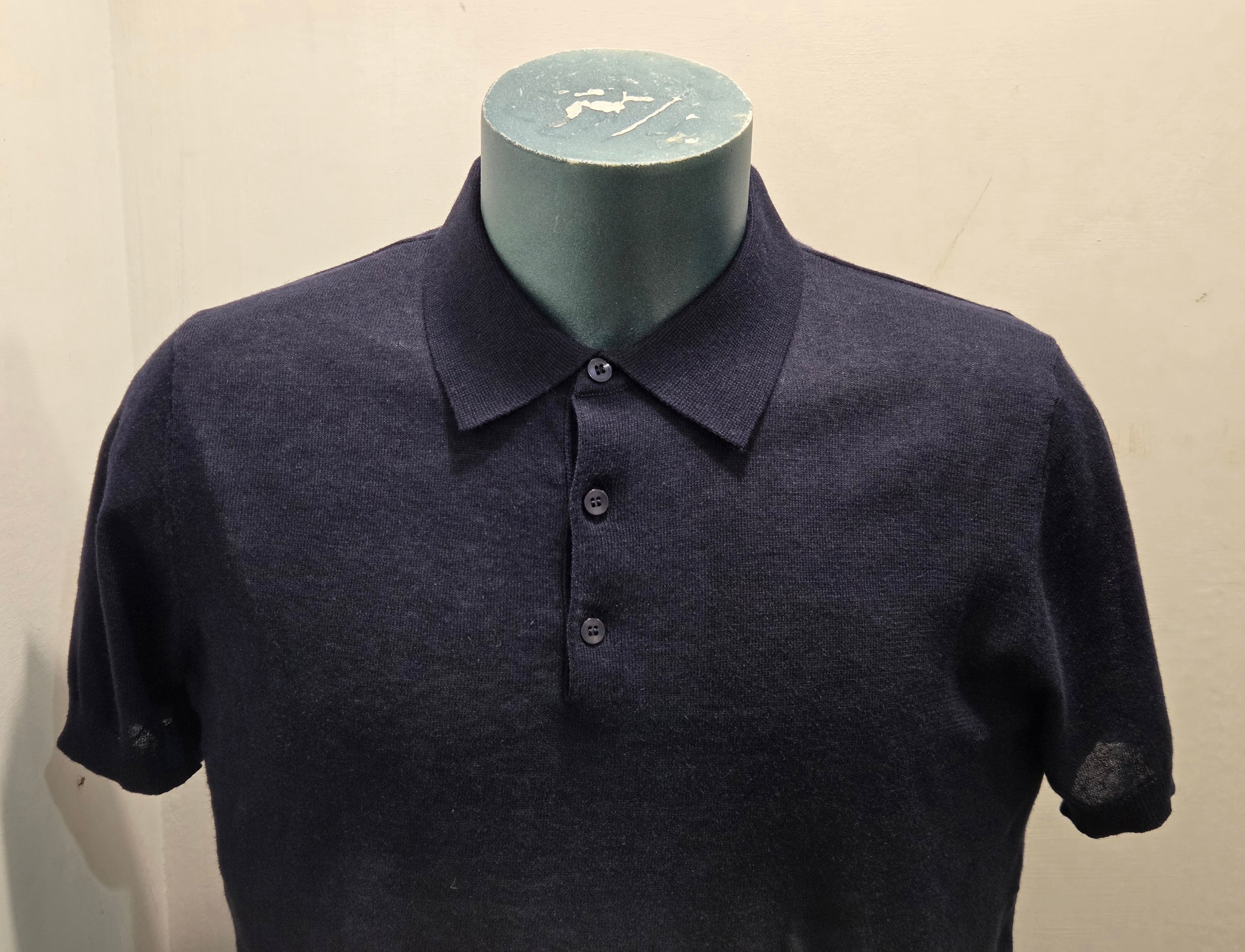 SEADOG POLO FILO COTONE LINO DUBAI COLOR BLU