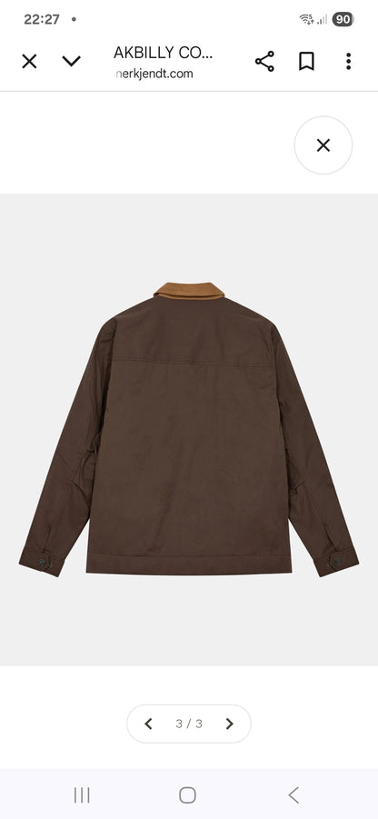 GIACCHETTO ANERKJENDT COTONE/NYLON COLOR MARRONE