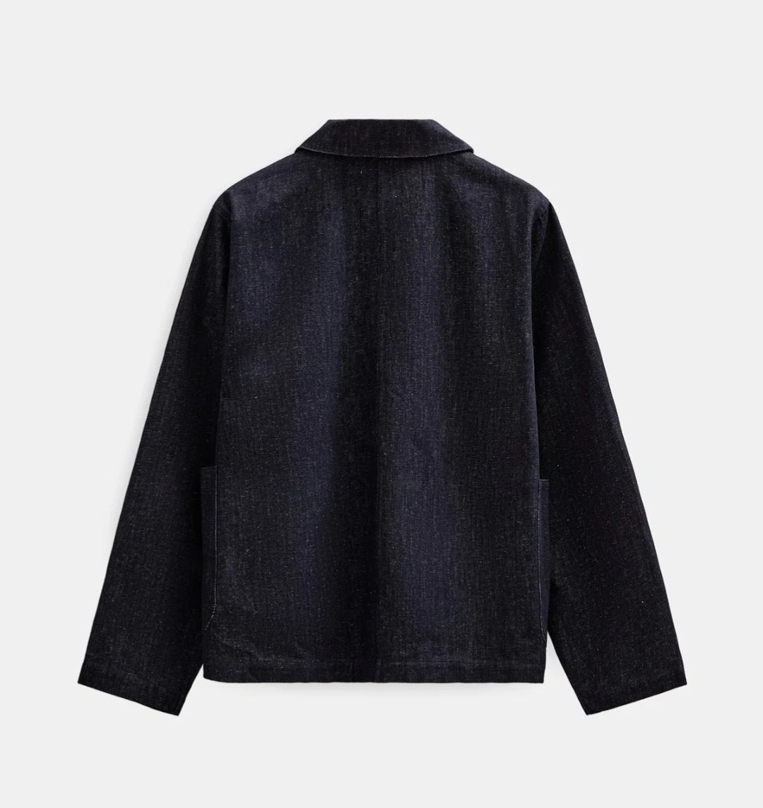 AKOZZY DENIM OVERSHIRT ANERKJENDT COLOR DARK BLUE DENIM