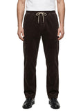 PANTALONI IN VELLUTO IN THE BOX COLOR MARRONE