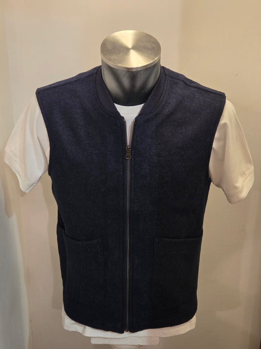 GILET SEADOG OLIVER LANA COTTA BLU