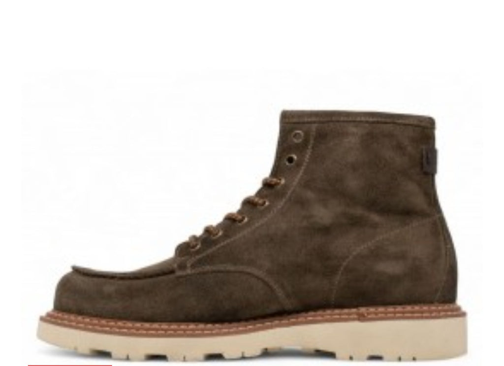 KEBO DAKAR BOOT IN PELLE SCAMOSCIATA COLOR MARRONE CHIARO
