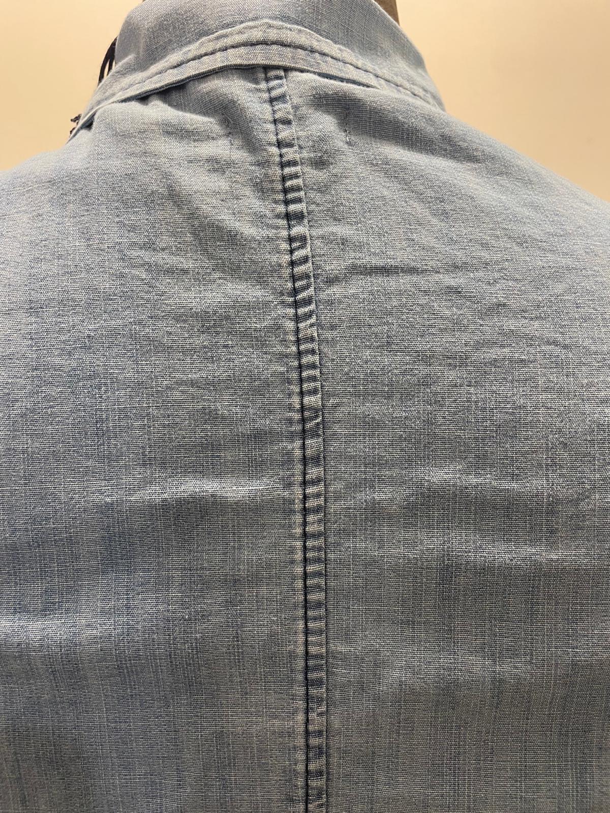GIACCA IN THE BOX WORK DENIM COLOR BLU DENIM SS250034