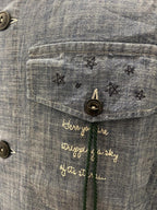CAMICIA IN THE BOX CHAMBRAY EMBROIDERY STAR