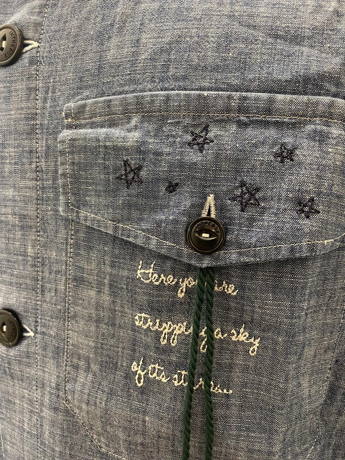 CAMICIA IN THE BOX CHAMBRAY EMBROIDERY STAR