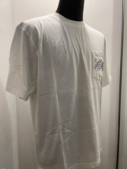 T SHIRT IN THE BOX POCKET WAVE COLOR PANNA SS250009