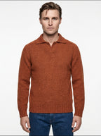 MAGLIA POLO RECYCLE TINTA UNITA IN THE BOX COLOR ARANCIONE SCURO