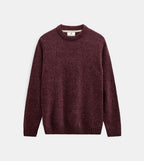AKSUNE CHENILLE KNIT ANERKJENDT COLOR VINEYARD WINE
