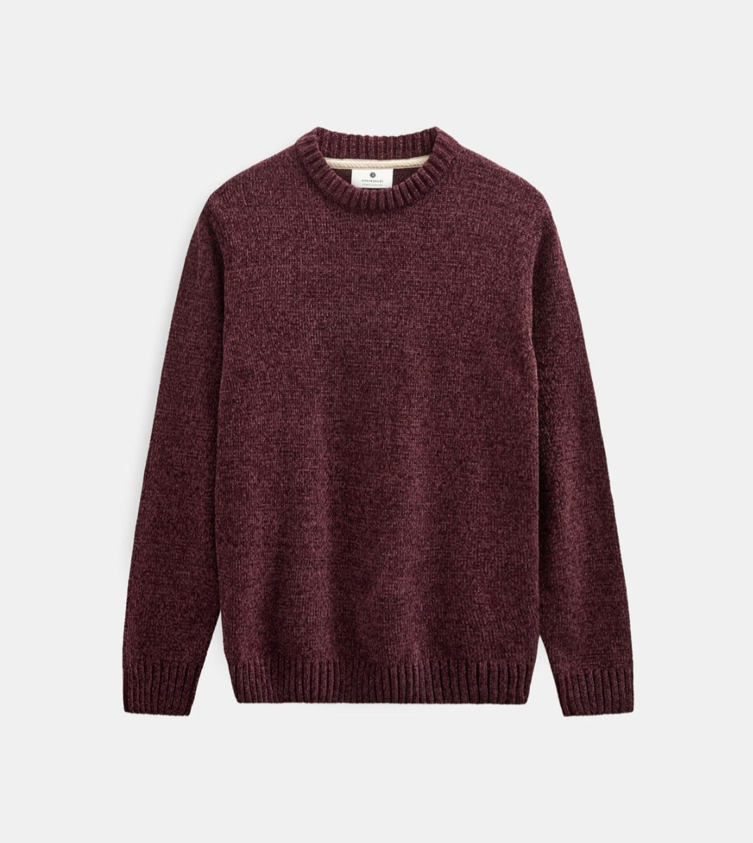 AKSUNE CHENILLE KNIT ANERKJENDT COLOR VINEYARD WINE