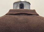 MAGLIA POLO RECYCLE TINTA UNITA IN THE BOX COLOR MARRONE