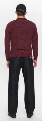 AKSUNE CHENILLE KNIT ANERKJENDT COLOR VINEYARD WINE