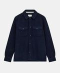 OVERSHIRT ANERKJENDT WOOL BLU