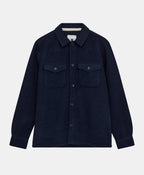 OVERSHIRT ANERKJENDT WOOL BLU