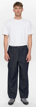 AKJAKOB DENIM FATIQUE JEANS ANERKJENDT COLOR DARK BLUE DENIM