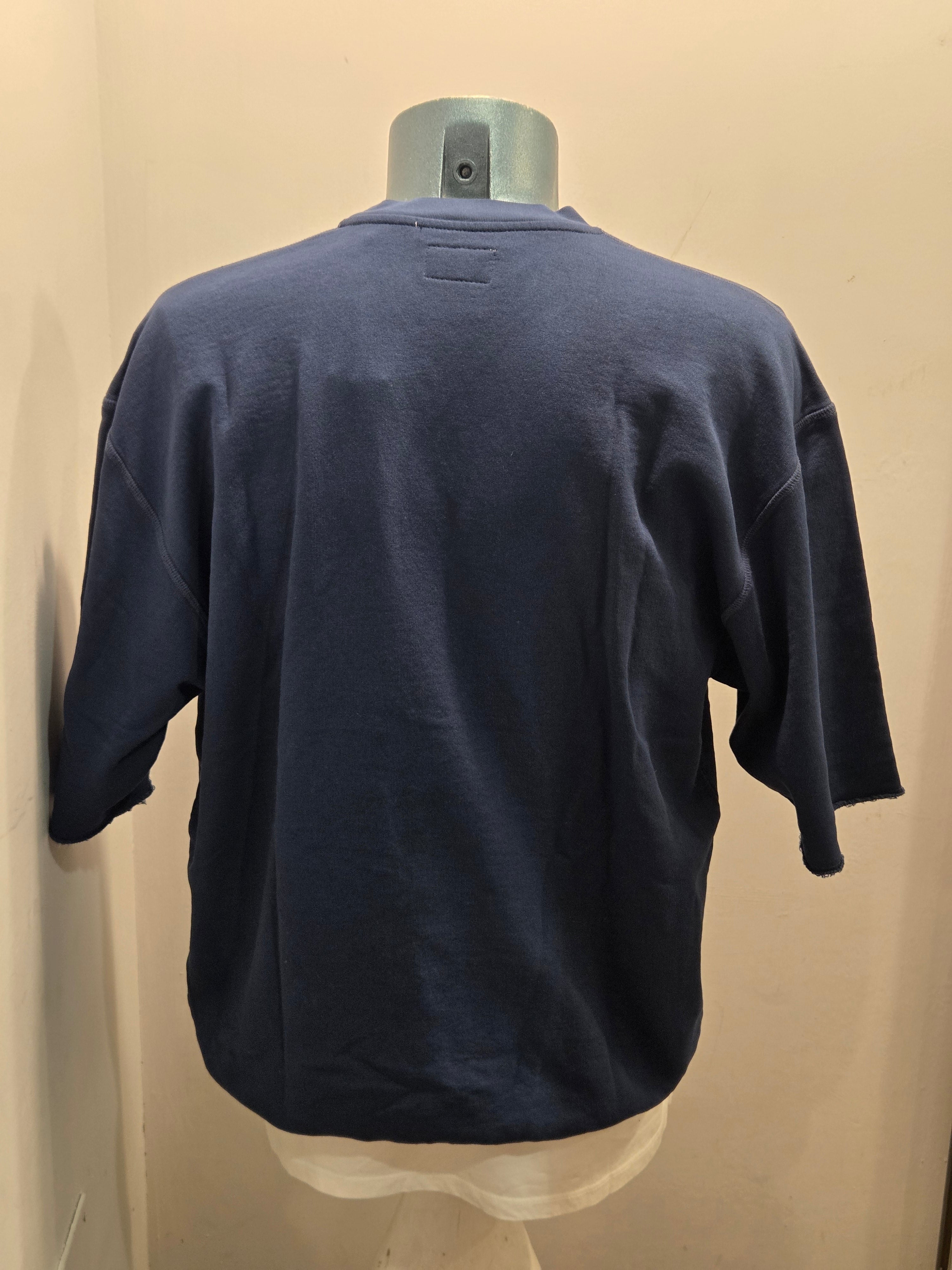 FRONT STREET 8 FELPA MANICA CORTA SURF SHOP COLOR BLU