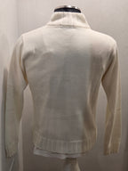 CARDIGAN AG TREND CON BOTTONI COLOR BIANCO