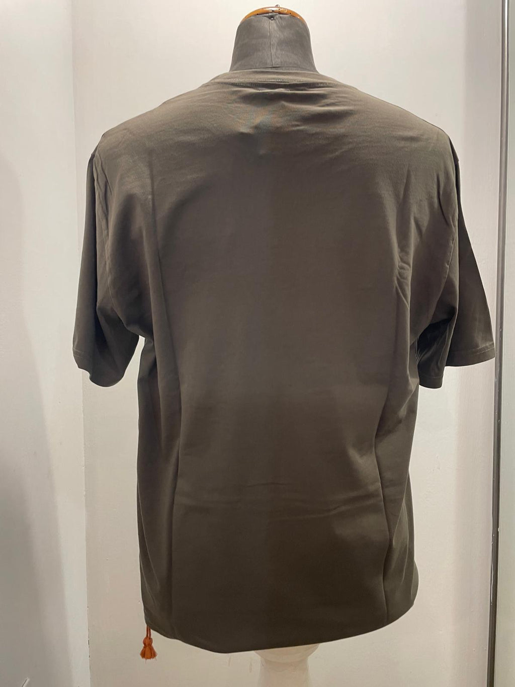 T SHIRT IN THE BOX MR. BOX MOROCCO PALMS COLOR VERDE MILITARE SS250006