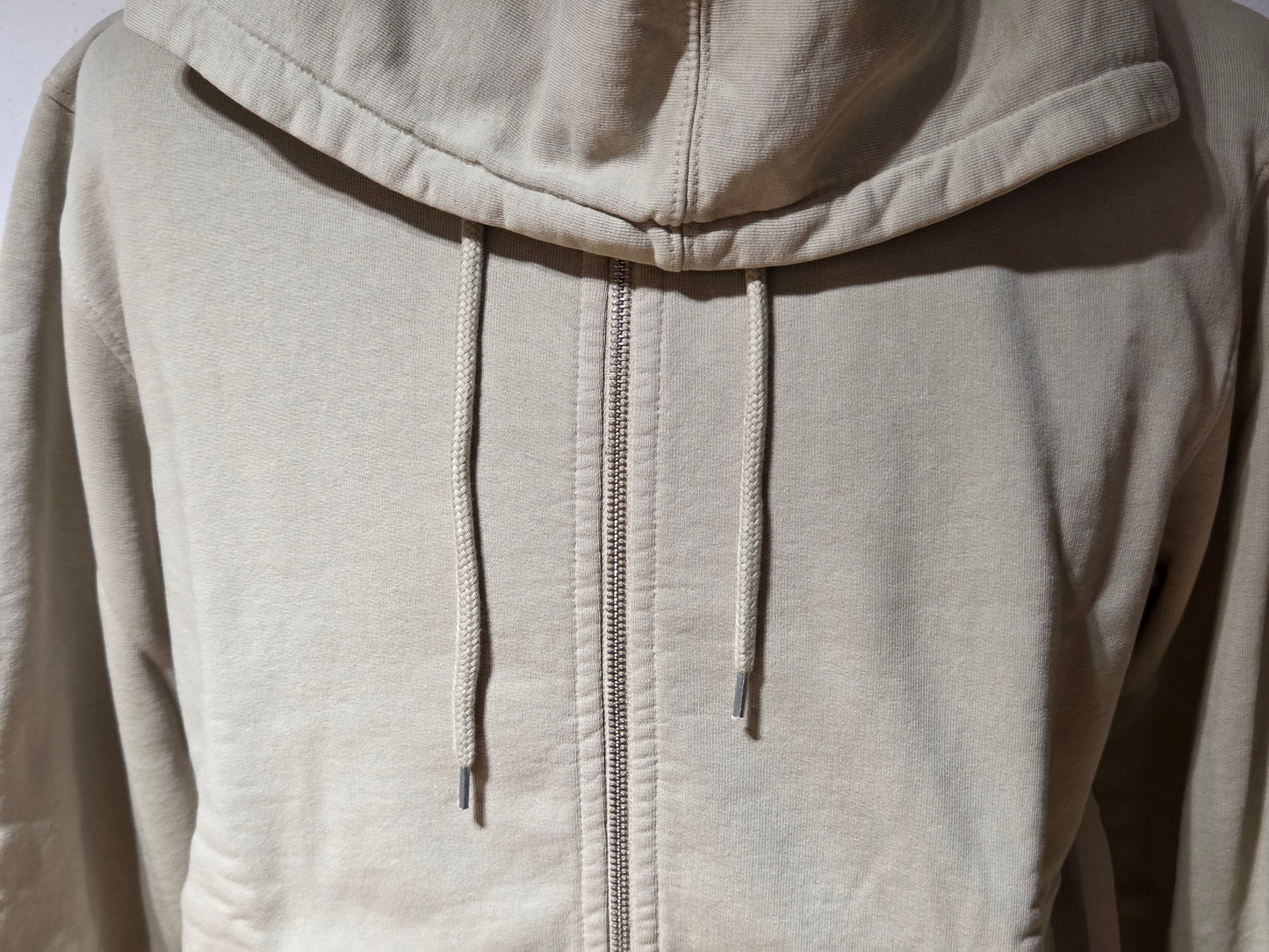 FELPA COLORFUL STANDARD Classic Organic Zip Hood Colore Oyster Grey