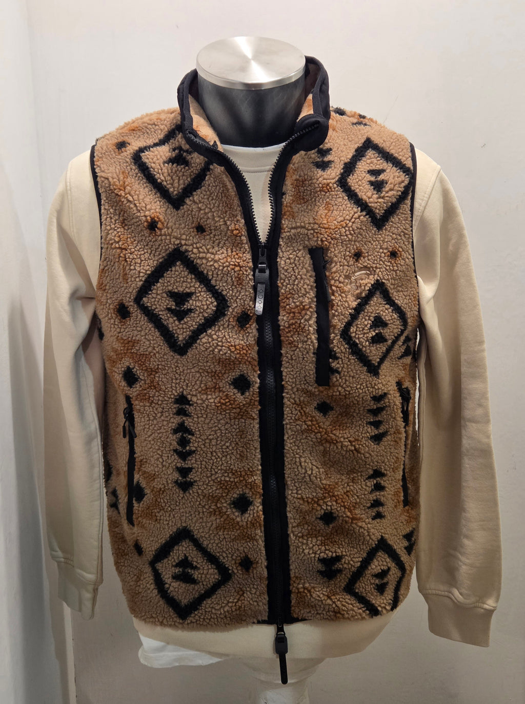 TOOCO VEST SHERPA UXMAL CAMEL