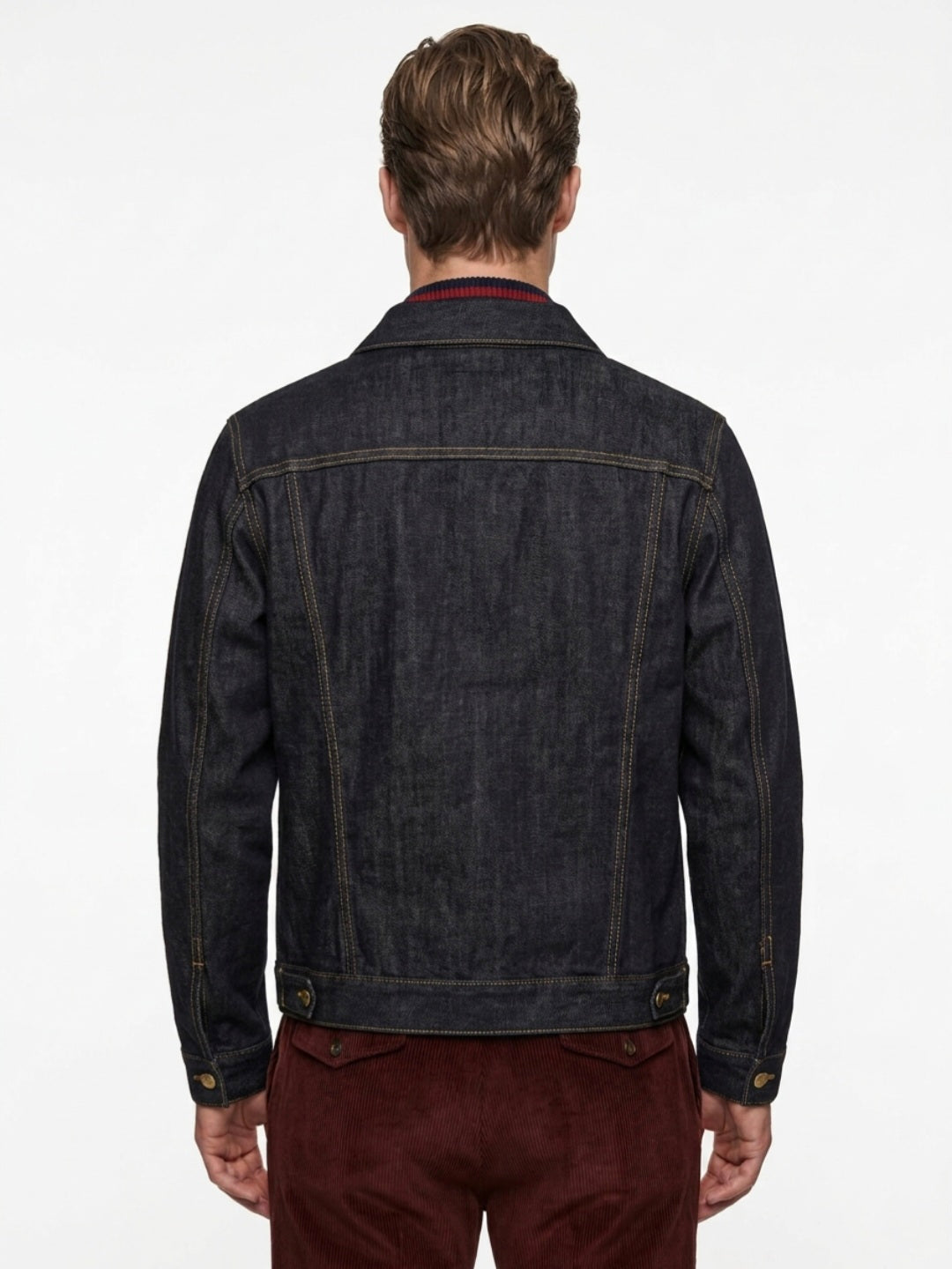 AKKARSTEN DENIM JACKET ANERKJENDT MIDNIGHT RAW