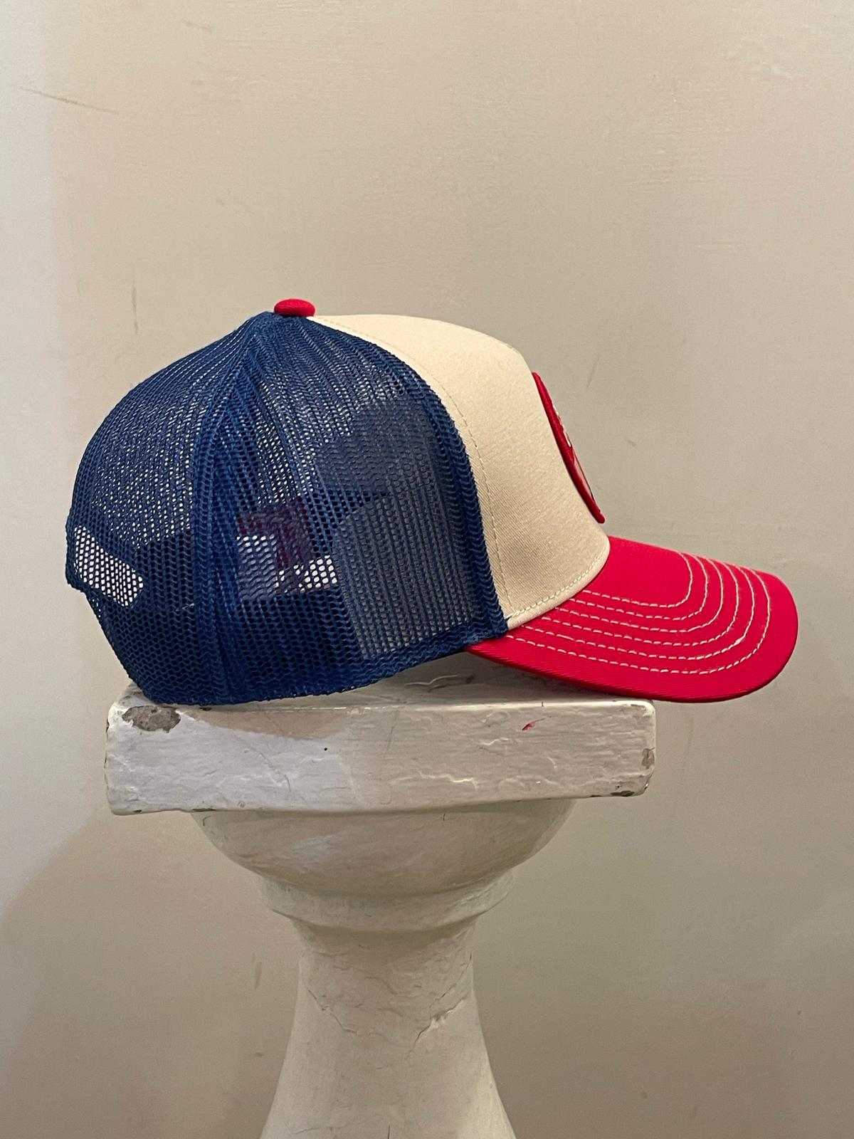 AMERICAN NEEDLE MACK TRUCK VALIN AN ROYAL/IVORY/RED TRUCKER
