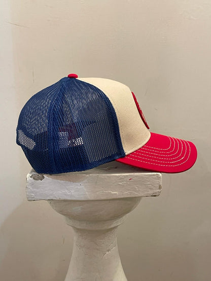 AMERICAN NEEDLE MACK TRUCK VALIN AN ROYAL/IVORY/RED TRUCKER