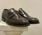 AG TREND Mocassino Collegiale Penny Vitello Testa Di Moro SH 68