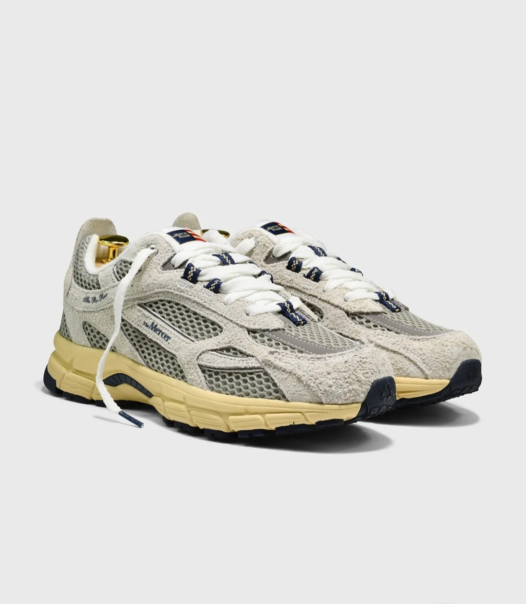 THE MERCER BRAND SNEAKERS THE RE-RUN AMERICANA COLOR OFF WHITE