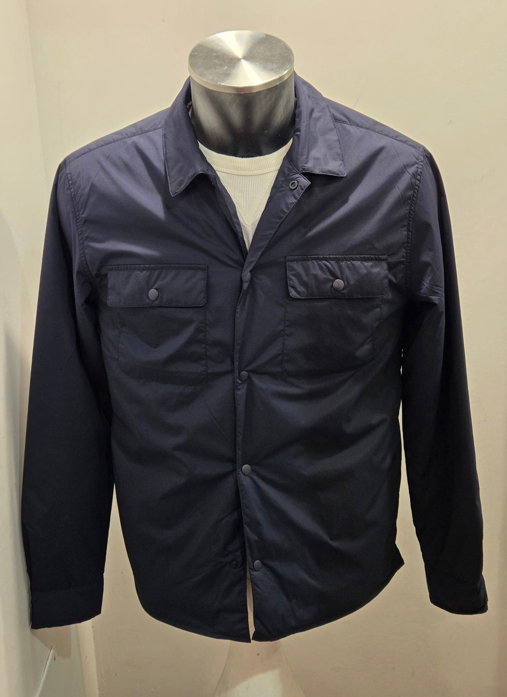 PADDED JACKET NYLON ANERKJENDT BLU