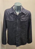 GIACCA CAMICIA WHITE SAND CHAMBRAY COLOR BLU