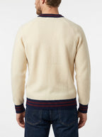 MAGLIA GIROCOLLO OBAN COLOR PANNA GALLIA KNIT PROJECT